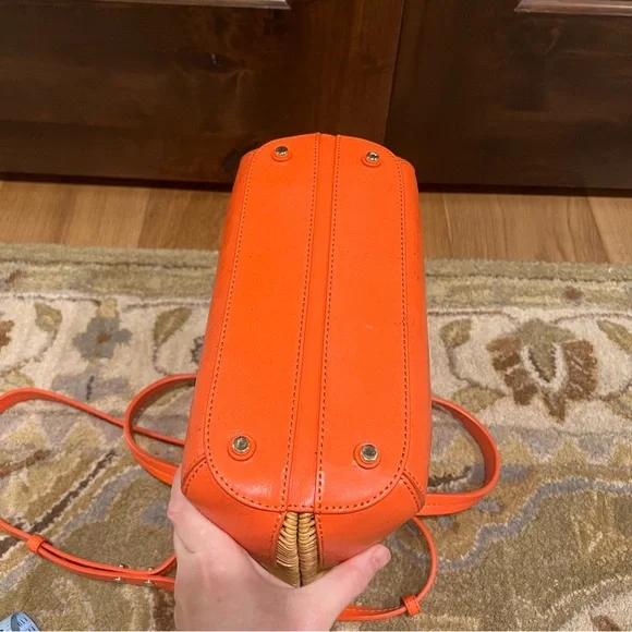 Kate Spade Waverly Terrace Maisemore Wicker Satchel Bag - Picture 7 of 12